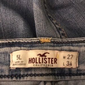 Hollister mid wash jeans